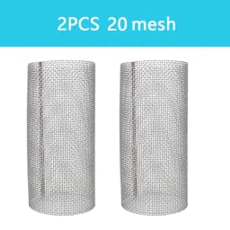 304 Stainless Steel Filter, Suitable for Garden Hoses, Irrigation Systems, and Industrial Pipelines, 1/2 3/4 1 inch