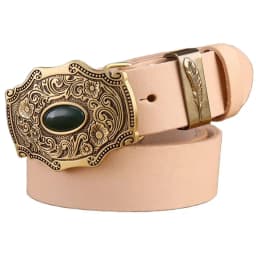 2020 new designer belt men high quality belts for men leaf flower 3.8 cm wide strap girdle full grain 100% genuine leather cow