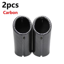 Car Styling Stainless Steel Exhaust Muffler Tip Pipe Auto Accessories For VW Volkswagen Jetta MK6 1.4T Golf 6 Golf 7 MK7 1.4T