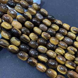 10X14MM Drum Barrel Shape Natural Stone Agates Turquoises Tiger Eye Loose Spacer Beads Charm DIY Handmade Bracelet Necklace