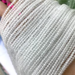 Faceted Natural 2 3 mm Stone Bead Zircon Rose Quartzs Amethysts Rubys Agates Seed Beads for Jewelry Making Beadwork DIY Supplies