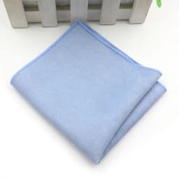 Solid Soft Microsuede Handkerchiefs Woven White Pink Red Blue Pocket Square Mens Casual Square Pockets Handkerchief Towels