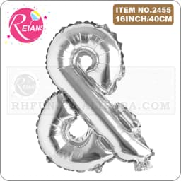 16 Inch Silver Alphabet Number Letters Balloons Birthday Party Decorations Kids Foil Balloon New Year Party Wedding Decoration