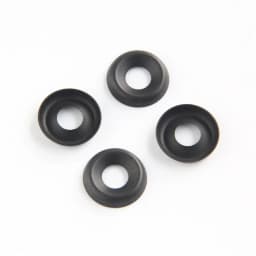24pcs Countersunk Finishing Washer Steel Black Oxide Hand Tool Parts