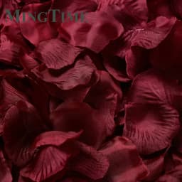 100pcs Silk Rose Artificial Petals Colorful Love Romantic Warm Table Confetti Silver Fake Flowers Wedding Supplies Party Decor