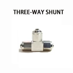 Aquarium CO2 Air Connection Valve Multiple Diverter CO2 System Accessories Air Pipe Stainless Steel Multiple Diverter 4 * 6mm