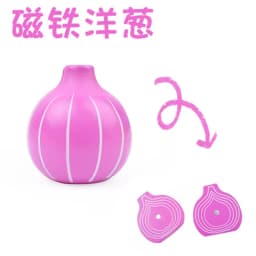 New Baby Magnet Chechele Montessori Educational 3D Vegetable Fruit Onion Wooden kitchen toy Coordination Toy for children Gifts