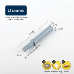 Kitchen Cabinet Catches Door Stop Drawer Damper BuffersSoft Quiet Close with Srews Invisible Handle Home Furniture Hardware