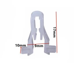 Car U-type Center Console Dashboard Sound Radio CD DVD Navigation Panel Plastic Fasteners Clips Rivet Auto Snap Buckle