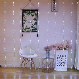 3x3/6x3/3x6M LED Meteor Shower Rain Waterfall Curtain String Light Christmas Icicle Garland Light For Wedding Party Holiday