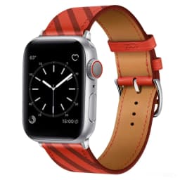 Leather strap For Apple watch band 44mm 45mm 49mm 41mm 40mm Accessorie wristband correa bracelet iWatch series 9 7 8 SE ultra 2