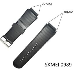 Adjustable Replacement Watch Strap Band Silicone Rubber Plastic Watchbands For SKMEI 1251 1025 1155 Sports Watches Accessories