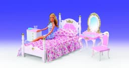 for 30cm doll kitchen dollhouse Furniture kitchen table refrigerator set girl toy for 30cm accessories house