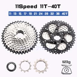 SUNSHINE MTB Cassette Shimano Deore M5100 11 Speed 52T 50T 46T 42T Mountain Bike 11V K7 42T 51T 11S Sprocket Bicycle Ratchet