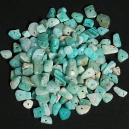 Natural Stone Beads Irregular Amazonite Amethyst Apatite Loose Gems Chips Gravel Beads for Jewelry Making Bulk DIY Bracelet 16''
