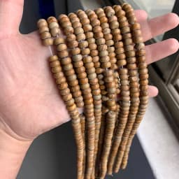 High Quality Natural Stone Bead Rondelle Shape Loose Spacer Abacus Quartz Beads For Handmade Jewelry Bracelet Necklace DIY