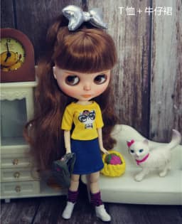 Handmade Clothes For Blythy Doll Sweetpie Coat TUTU Skirts Fashion Doll Clothes For Licca Doll Kids Toy 1/6 Doll Clothes Sets