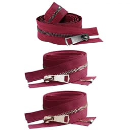 20/30/40/50/60/70/80cm 5# Colorful High Quality Open-End Auto Lock Metal Zipper DIY Handcraft For Clothing Pocket Garment Shoes