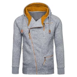 New Hoodie Men 2025 Autumn Casual Solid Long Sleeve Mens Hoodies Sweatshirts Slim Zipper Hoody Sweatshirt Men Hooded Streetwear