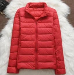 2024 Winter Ultra Light Duck Down Jacket Women Slim Short Coat Hooded Warm Female Portable Parkas Women's Down Jackets