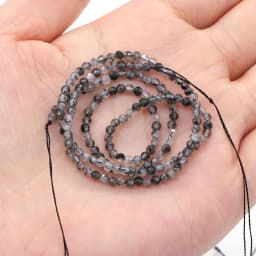 100% Natural Stone Beads Small Faceted Beads for Women Jewelry Making DIY Necklace Bracelet Accessories 2-3mm 15inch