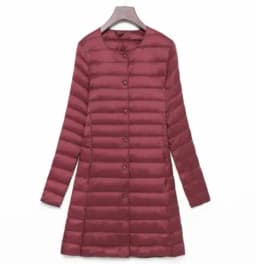 SEDUTMO Winter Oversize Womens Duck Down Jackets Ultra Light Coat Long Puffer Jacket Casual Black Autumn Parkas ED838