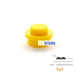 120pcs/lot DIY Blocks Building Bricks Lamp Bead Educational Assemblage Construction Toys for Children Size Compatible With 4073