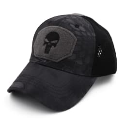 KOEP New Mesh Punisher Baseball Cap Fishing Caps Men Outdoor Camouflage Jungle Hat Hiking Casquette Hats