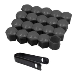 20Pcs/Set 17 19 21mm Car Wheel Nut Covers Auto Hub Screw Protection Cap Bolt Rims Auto Exterior Accessories Anti-Rust Dust Cover