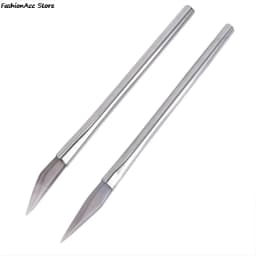 1Pcs Agate Burnisher Polishing Knife Edge With Bamboo Handle Jewelry Making Tools