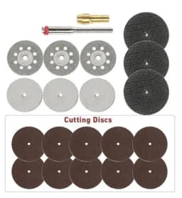 Cutting Discs For Dremel Accessories Mini Drill Grinding Disc Engraving Tool Heads Mini Circular Saw Blade Set
