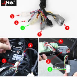 JHO Automatic 4-Door Car Power Window Closer Module Kit For Jeep Grand Cherokee 2014-2020 15 2016 17 2018 2019 WK2 Accessories