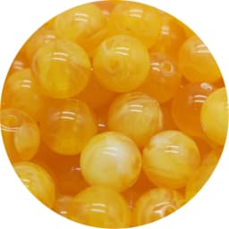 6 8 10 mm Imitation Stone Round Acrylic Beads Clouds Effect Garment Accessory