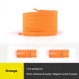 Magnetic Lock Shoelaces Without ties Elastic No tie Shoe laces Sneakers Shoelace Kids Adult Quick Laces One Size Fits All Shoes