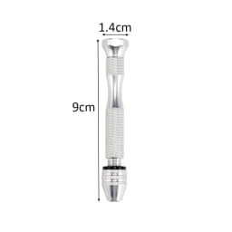 Metal Hand Drill 0.8-3.0mm Drill Screw For Resin Molds UV Epoxy Resin Mold Tools DIY Jewelry Making Handmade Equipments Tool