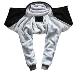 Anime hoodies Cartoon Jacket Thicken Hoody Zipper Ball Sweatshirt