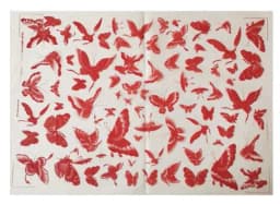 1PCS Pottery Ceramics Clay Transfer Paper Glaze Underglaze Colored Flower Paper Jingdezhen High Temperature DIY Decal Paper