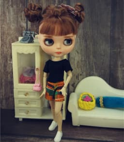 Handmade Clothes For Blythy Doll Sweetpie Coat TUTU Skirts Fashion Doll Clothes For Licca Doll Kids Toy 1/6 Doll Clothes Sets