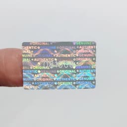 Holographic Warranty Transparent Code Stickers, Tamper-Proof Sealing Void Label, Laser Digital Sticker, 1000pcs 30mmx20mm