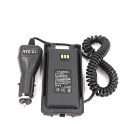 100% New Car Charger Battery Eliminator For TYT MD-390 MD-UV390 DMR Radios Compatible with RT8/RT81 Car Chagrer Input 12-24V