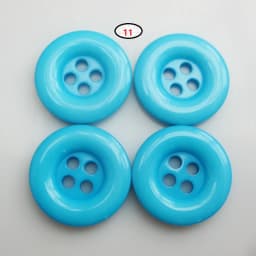 NBNNEG 30Pcs Multicolors 18MM Round Buttons Resin Decorative Scrapbooking Botoes Tailor Garment Sewing Accessory