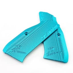 1pair Aluminium Alloy CZ Shadow Grips for CZ 75 Full Size CZ75 Grips, SP-01 Series, Shadow 2, 75B BD, Gun Grips with Screws