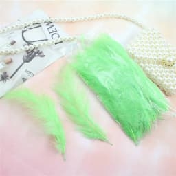 Natural Feathers 10-15cm Turkey Plume 4-6 Inches Chicken Feather Colorful Plumas Para Manualidades For Wedding Dress Decoration