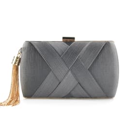 New Wallet Stylish Multi-Color Dinner Bag Evening Luxury Women Bridal Party Prom Golden Tassel Wedding Clutch Purse Silk Handbag