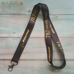 3 PCS/LOT Black Cessna Lanyards Neck Strap for Phone Chaveiro Key Chain llavero Lanyard for ID Card Holder Fashion Trinket Gift