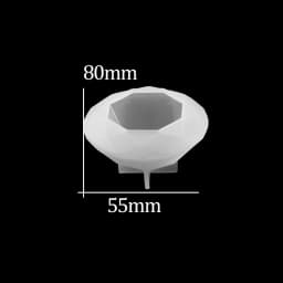 1Pcs Diamond Epoxy Resin Molds Mixed Size Casting Silicone UV Resin Molds For DIY Jewelry Making Findings Supplies Accessories