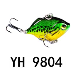 1 PCS Metal VIB Blade Glow Cicada Lure 4.5cm/8.5g Sinking Tail Spinner Baits Bibe for Bass Pike Perch Fishing