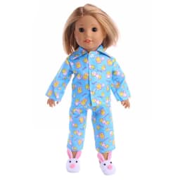 15 Styles Pajamas & Nightgown Cute Pattern Fit 18 Inch American Doll & 43Cm Baby Doll For Generation Accessories Girl's Toy