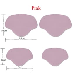 4pcs Insoles Patch Heel Pads for Sport Shoes Adjustable Size Antiwear Feet Pad Cushion Insert Insole Heel Protector Back Sticker