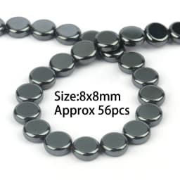 Natural Black Hematite Round Beads Star Heart Column Irregular Shape For Jewelry Making DIY Charms Bracelets Accessories 15''
